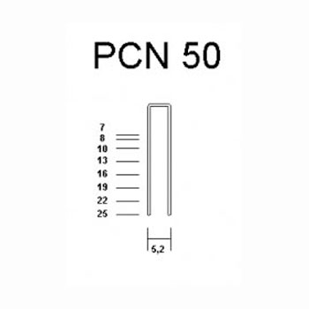 Desenho técnico do grampo PCN 50